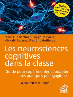 cover image of Les neurosciences cognitives dans la classe